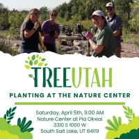 Planting at the Nature Center at Pia Okwai